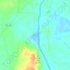 Horseshoe Lake topographic map, elevation, terrain