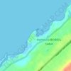 Plage Sid El Abed topographic map, elevation, terrain