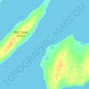 Swan Passage topographic map, elevation, terrain