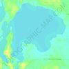 Kitchi Lake topographic map, elevation, terrain