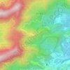 Vista Chinesa topographic map, elevation, terrain