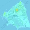 Abu Musa Island topographic map, elevation, terrain