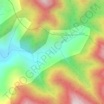 Konnakad topographic map, elevation, terrain