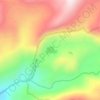 Waterhouse Lake topographic map, elevation, terrain