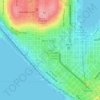 Seattle Center topographic map, elevation, terrain
