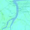 Libmanan River topographic map, elevation, terrain