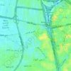 Ard Al Lwaa' topographic map, elevation, terrain