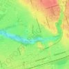 Donora Park topographic map, elevation, terrain