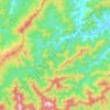 Pelorus River topographic map, elevation, terrain