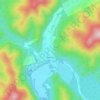 Vostok topographic map, elevation, terrain