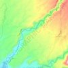 Rio Quindio topographic map, elevation, terrain