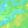 Bob's Lake topographic map, elevation, terrain