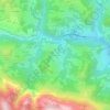 Inguanzo topographic map, relief map, elevations map