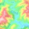 As Ermitas topographic map, relief map, elevations map