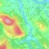 Novo Selo topographic map, elevation, relief