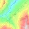 Socha topographic map, elevation, relief