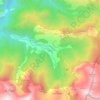 Tarna topographic map, relief map, elevations map