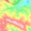 Edrada topographic map, relief map, elevations map