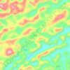 Siding topographic map, elevation, relief
