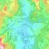 Bertamiráns topographic map, relief map, elevations map