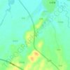 Pingnan County topographic map, elevation, relief