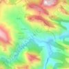Cazo topographic map, relief map, elevations map