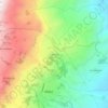 Tubavita topographic map, elevation, relief
