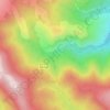 Quinto Real topographic map, relief map, elevations map
