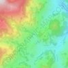 Remomont topographic map, elevation, relief