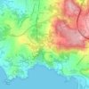 Limodre topographic map, relief map, elevations map