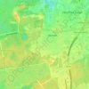 Hechtel topographic map, elevation, relief