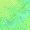 Champion Forest topographic map, elevation, relief