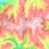 Louxas topographic map, relief map, elevations map