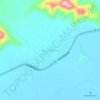 AGUAS BLANCAS topographic map, elevation, relief