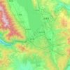 Dali topographic map, elevation, relief