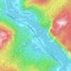 Rysstad topographic map, relief map, elevations map