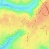 Ajegunle topographic map, elevation, relief