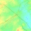 Shiro topographic map, elevation, relief