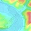 Sur la Meuse topographic map, relief map, elevations map