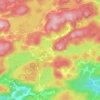 Hageland topographic map, elevation, relief