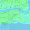 Igbosere topographic map, elevation, relief
