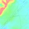 La Lisarda topographic map, elevation, relief