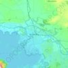 Killarney topographic map, relief map, elevations map