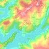 Visantoña topographic map, relief map, elevations map