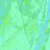 Vasút menti házak topographic map, elevation, relief