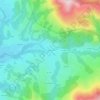 Erratzu topographic map, relief map, elevations map
