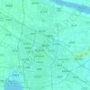 Changzhou topographic map, elevation, relief