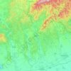 Eger topographic map, elevation, relief
