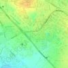 Daurawa topographic map, elevation, relief