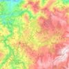 A Veiga topographic map, relief map, elevations map
